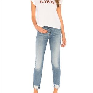 7 For All Mankind Roxanne Ankle- Luxe Vintage Muse